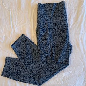Athleta, MP, Blue Cheetah Print